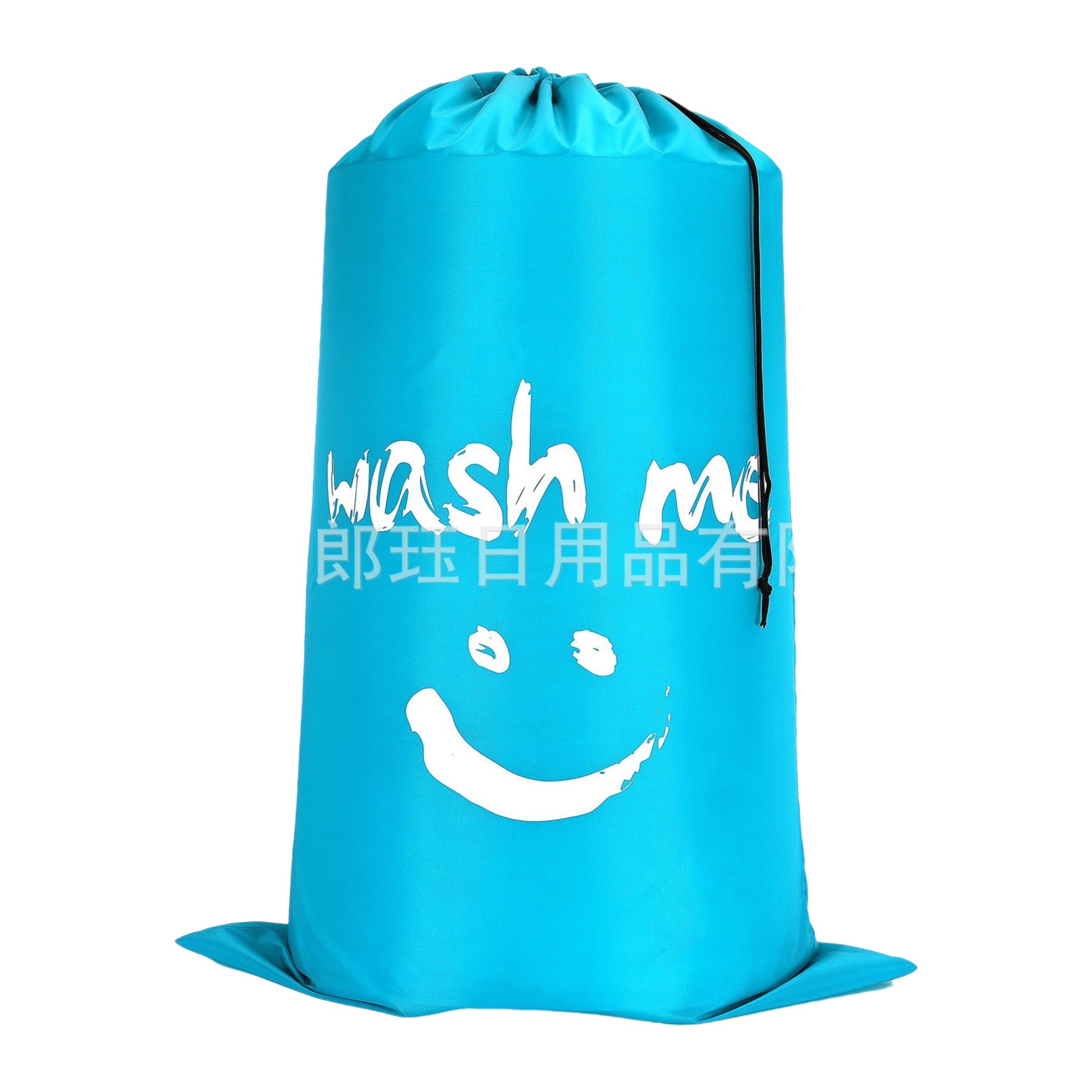 Cross-Border Spot Laundry Bag Laundry Bag Storage Bag Oxford Bag Smiley Face Drawstring Bag Cross-Border