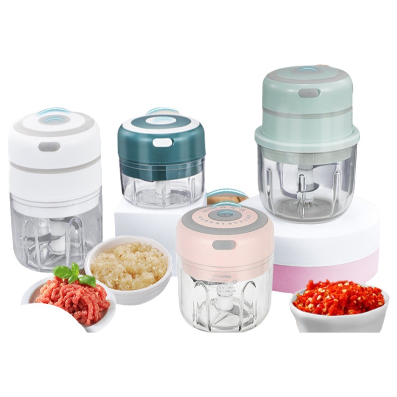 Mini amoladora de ajo eléctrico inalámbrico eléctrico amoladora de ajo puller de ajo prensa de ajo máquina de prensa de ajo hogar amoladora de ajo