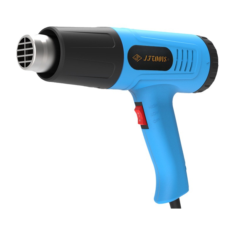 JFTOOIS Jinfeng 1600W pistola de aire caliente pistola de secado termostato película de coche pistola de horno ventilador de aire caliente de dos velocidades transfronterizo