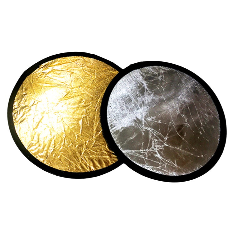 Rereflector de fotografía 30cm/60cm/80cm/110cm Tablero de luz de acabado de disparo portátil Tablero de luz suave dos en uno