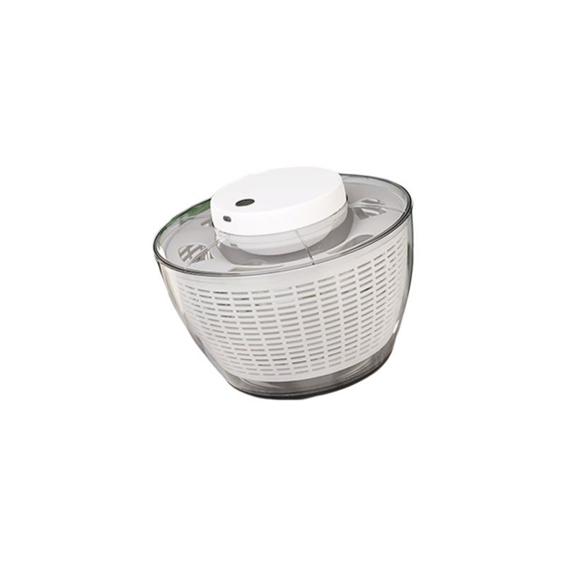 Electric Household Vegetable Salad Dehydrator, Fruit and Vegetable Spinner, Dryer, Vegetable Dehydration Artifact, Drain Basket