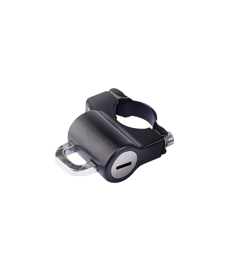 Helmet lock electric battery car safety head cap lock motorcycle hat lock fixed helmet Hook Lock anti-theft handle