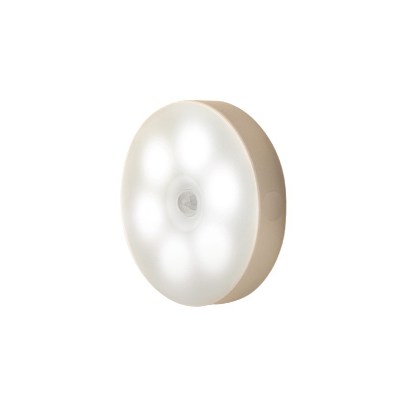 Luz nocturna inteligente LED con sensor de cuerpo humano para mesita de noche, pasillo, dormitorio, hogar, luz inalámbrica para el hogar.