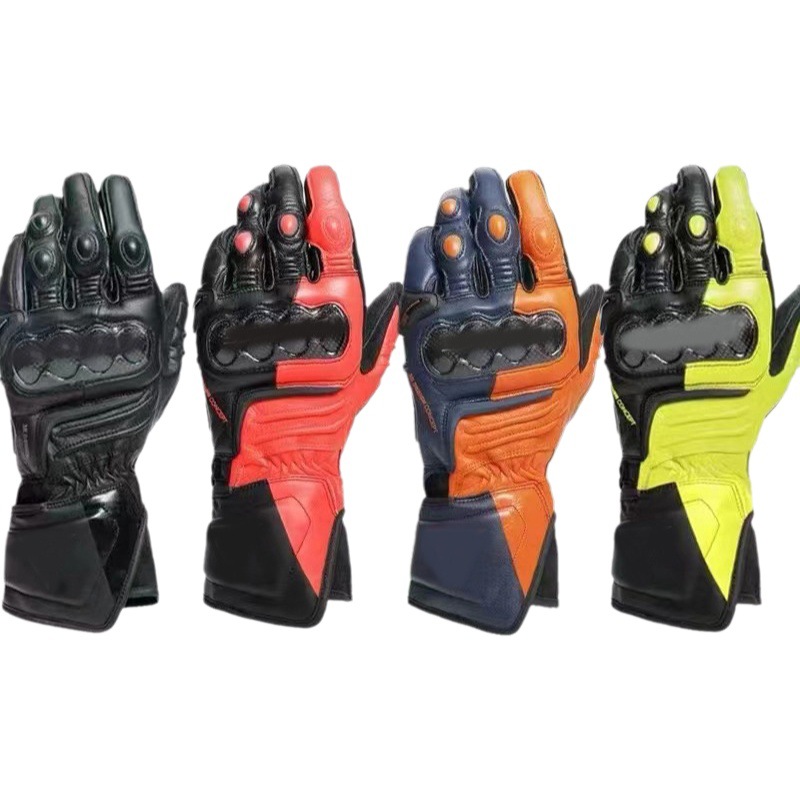 Motocicleta larga montar carreras off-road guantes antideslizantes deportes al aire libre fábrica montar
