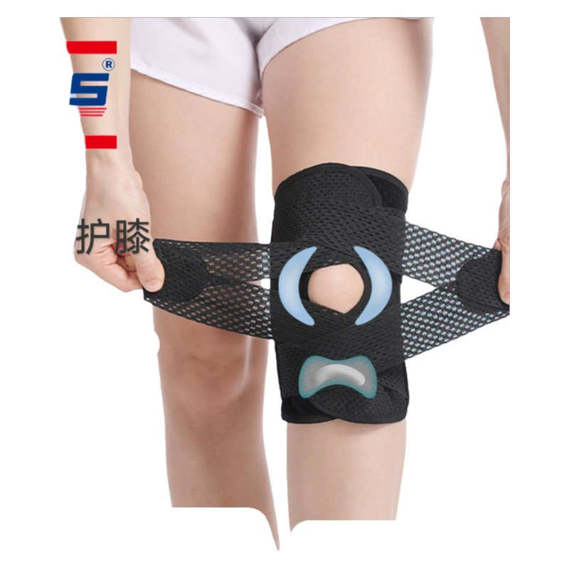Профессиональный трансграничный регулируемый ультратонкий опорный аночный ремень под давлением ремни восемь поколений японских мениска спортивные наколенники
