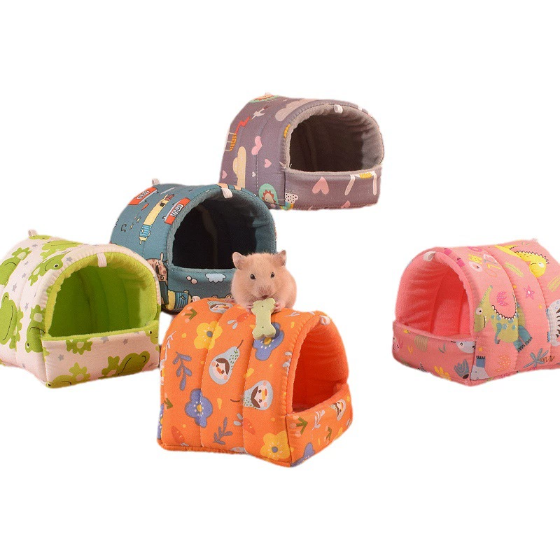 Производитель принадлежностей для хомяков, прямые продажи, гнездо для хомяка, хлопковый медовый мешок, милый гнездо для домашних животных, гнездо для птиц, золотой медведь, весенне-летнее хлопковое гнездо, гнездо для попугая