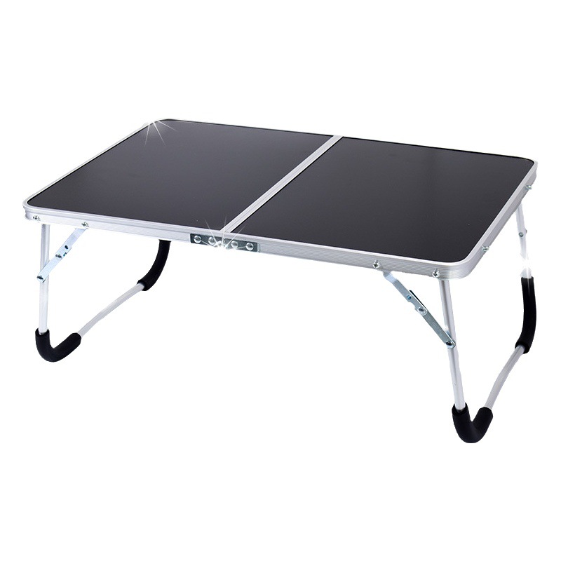 Outdoor Camping Small Table Portable Folding Laptop Table Portable Bed Desk Snack Table