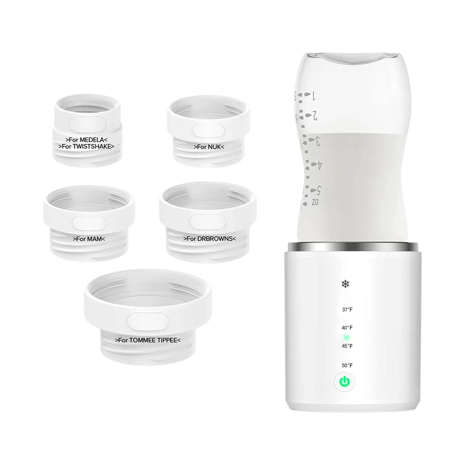 Venta caliente inalámbrica multifuncional portátil inteligente eléctrica de la leche del Amazonas del nuevo del calentador transfronterizo de la leche