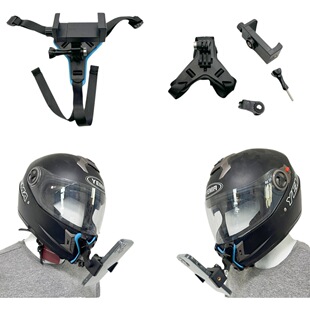 Мотоциклетный шлем Подбородок Кронштейн костюм GoPro Спортивная камера Мобильный телефон Шлем Подбородок Фиксированный ремень Кронштейн