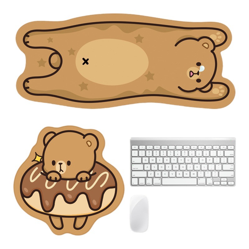 Especial en forma de alfombrilla de ratón estera de la tabla de dibujos animados animal de gran tamaño alfombrilla de ratón de oficina alfombrilla de ratón anime marca al por mayor