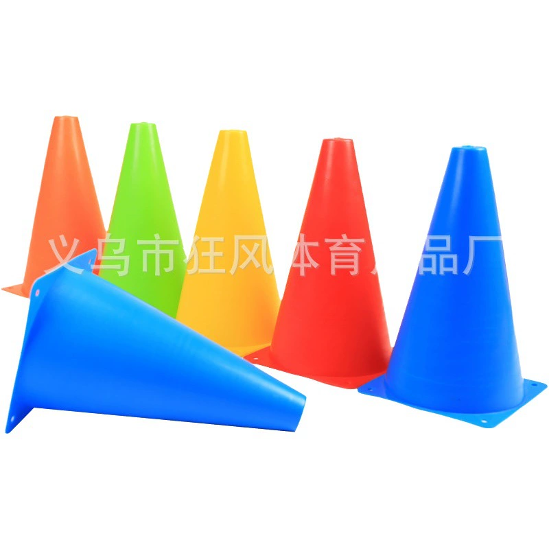 Оптовая футбольная подготовка роликовые коньки логотип ведро 18 см футбольный конус препятствие конус ведро 6 дюймов Ведро Мороженого
