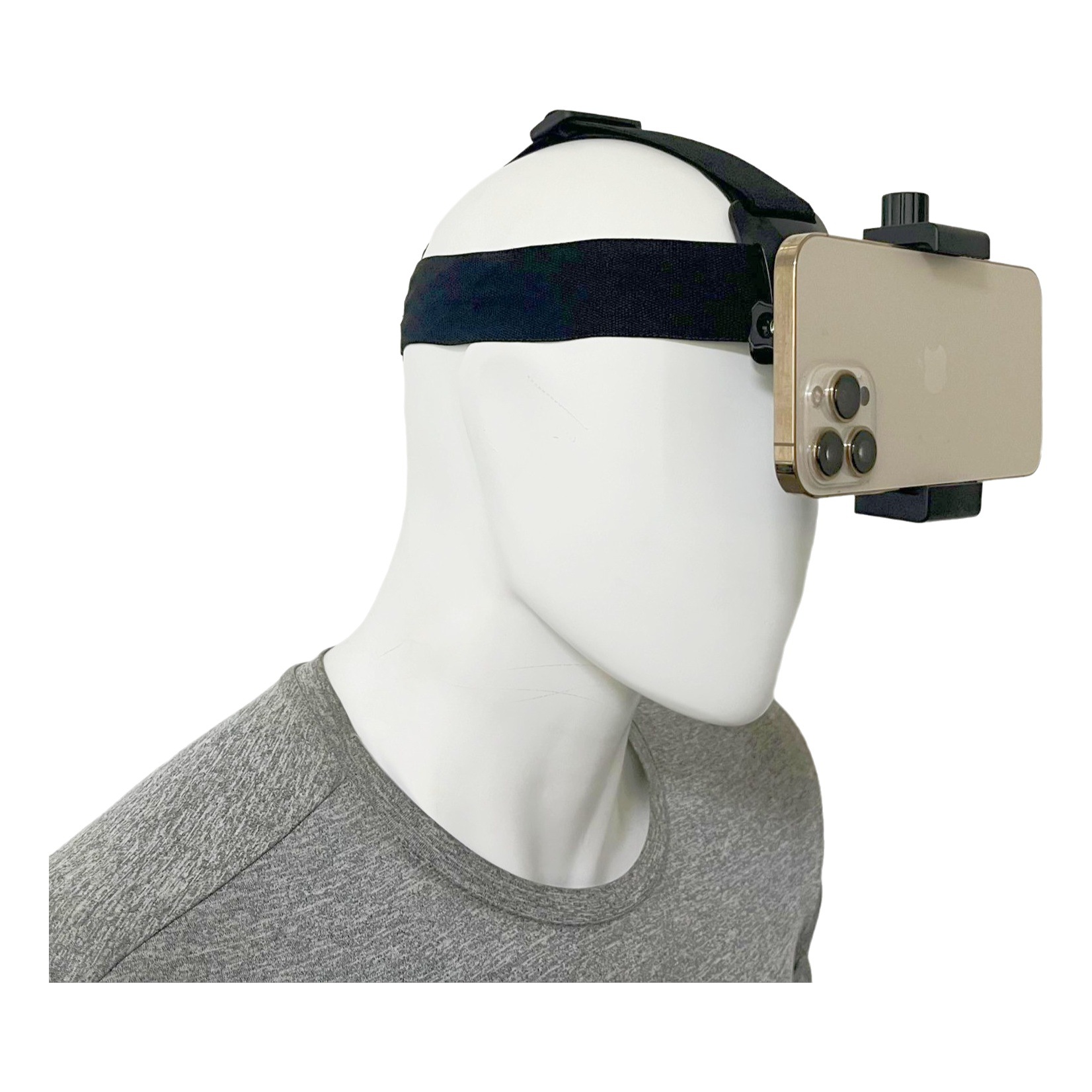 TikTok Tiro en perspectiva en primera persona desembalaje cámara de video transmisión en vivo diadema Soporte fijo para teléfono móvil montado en la cabeza