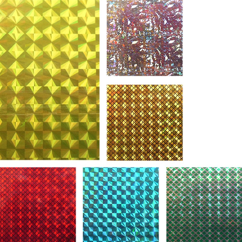 Liansen artes de pesca no adhesivas pegatinas de papel láser cebo de pesca hecho a mano de alta flash de papel láser escala de peces pegatinas adhesivas pegatinas luminosas