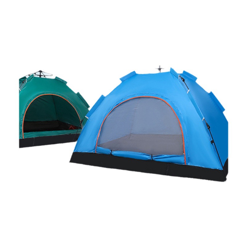 Kuxing doble tienda montañismo picnic tienda de campaña acampar al aire libre suministros elástico automático de una sola capa tienda al por mayor