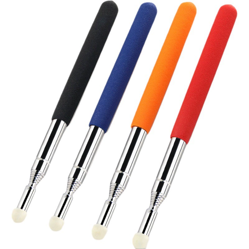 Палочка для чтения пальцев 1m телескопическая дубинка, сенсорная указка, ручка, цифровая ручка для доски, обучающий стержень, сенсорная универсальная ручка с сенсорным экраном