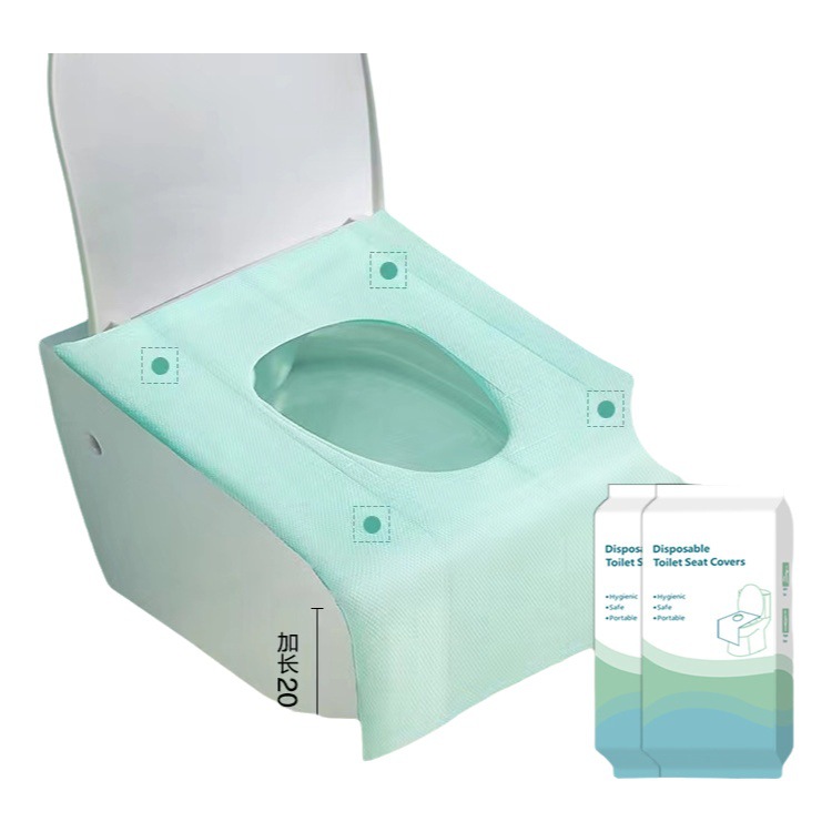 Hotel viajes al aire libre impermeable engrosada estera del inodoro desechable pasta materna sucia almohadilla de papel higiénico transfronteriza