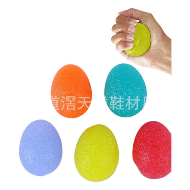 Finger Grip Bola de silicona agarre de rehabilitación ejercicio masaje bola de la muñeca hombres y mujeres dedo masaje bola transfronteriza