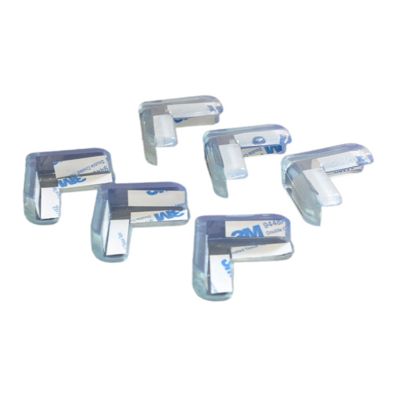 Dudu oso suministros de seguridad de los niños suministros transparente anti-colisión esquina bebé seguridad ángulo derecho engrosado tabla esquina anti-colisión esquina protección