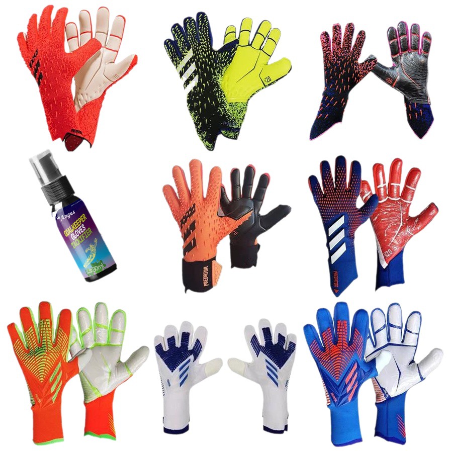 Cross-border Hot Sale Professional Silicone Non-slip Gloves Latex Adult Child Falcon Goalkeeper Football Goalkeeper Gloves