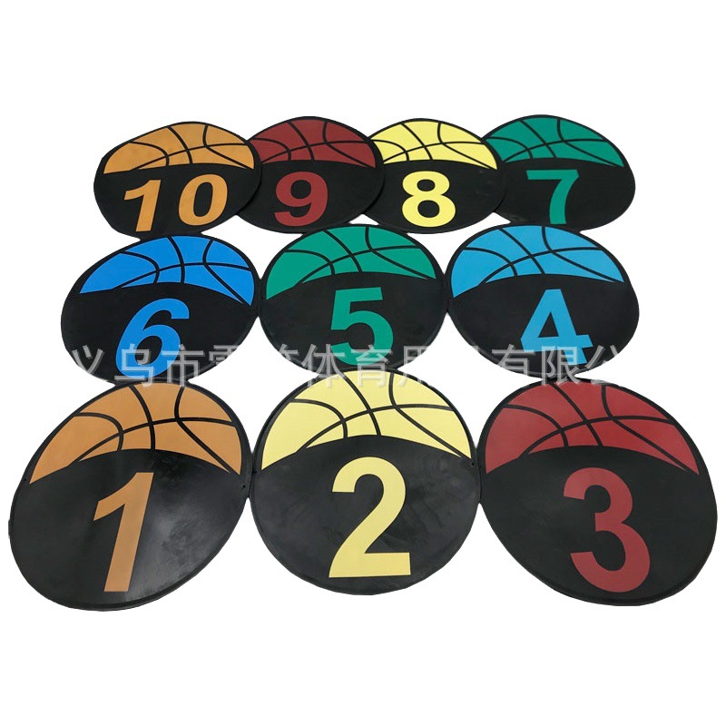 23 Placa de logotipo digital almohadilla de referencia digital Placa de logotipo marcador barricada suministros de entrenamiento de fútbol Placa de logotipo plano