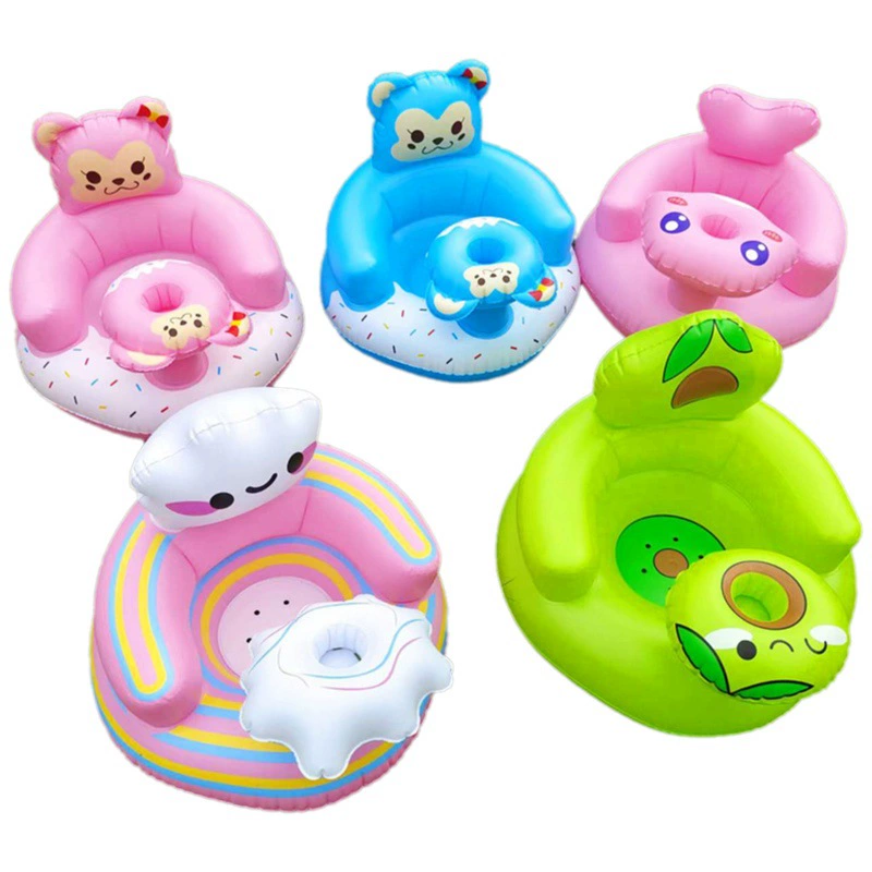 Детский обучающий стульчик для кормления, надувной диван-стульчик для кормления, складной надувной стульчик для купания, производитель, готовый склад