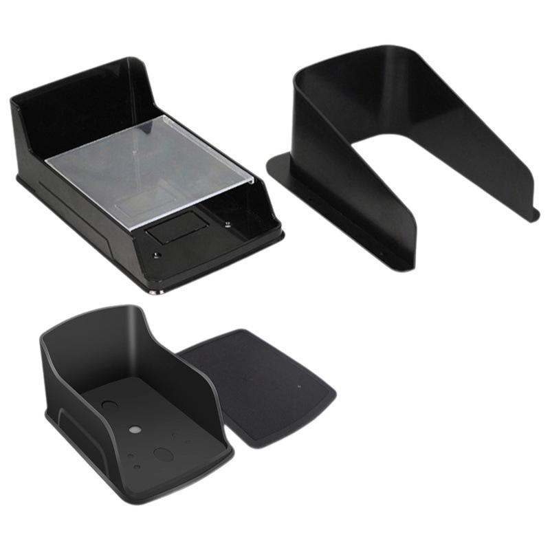 Máquina de control de puerta cubierta de lluvia lector de tarjetas timbre cubierta impermeable control de acceso máquina todo en uno cubierta de lluvia protector solar impermeable tipo 86