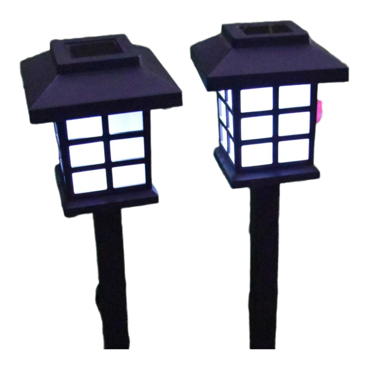 Luces solares para casas, luces solares, luces de jardín para exteriores, se encienden automáticamente después de la oscuridad, luces de césped para jardín, luces de ambiente impermeables