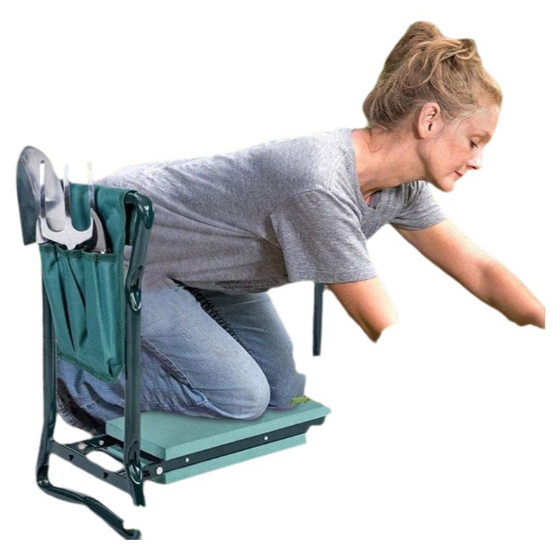 Jardín de rodillas sentado jardín de rodillas sillas de rodillas herramientas de jardín jardín jardín kneeler Folding Chair