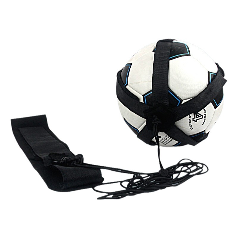 Bolsa de entrenamiento de balón con balón, equipo auxiliar para niños para el control del balón, portátil