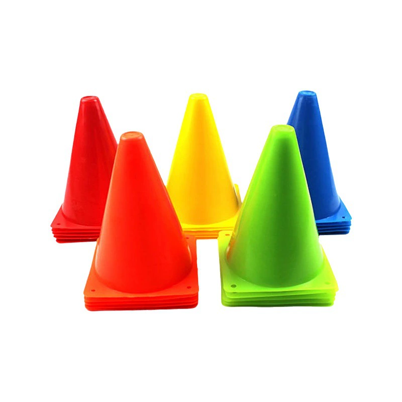 Логотип Ковш Футбол Тренировочный инвентарь препятствие Блюдо Детское 18 см мороженое конус Логотип конус дорожный конус