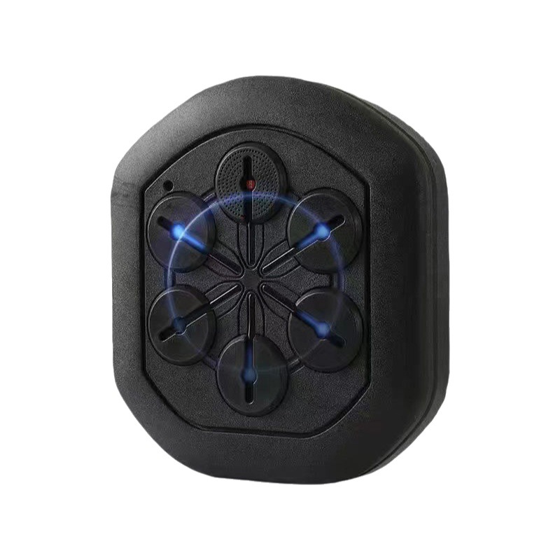 Máquina de boxeo de música inteligente equipo de entrenamiento práctica de boxeo vertical máquina de destino de pared niños adultos reacción objetivo de boxeo