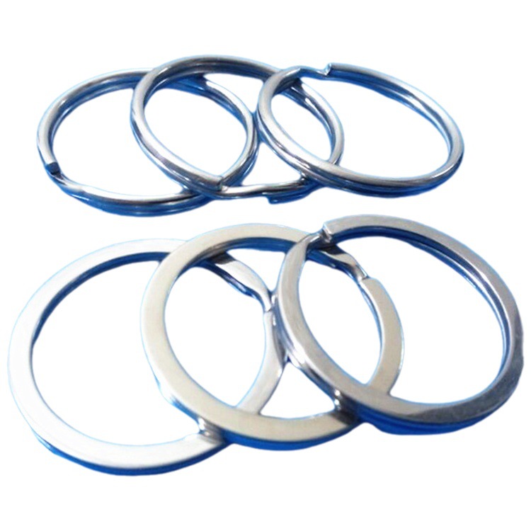 Factory wholesale metal key ring 304 stainless steel key ring car key chain accessories stainless steel key ring