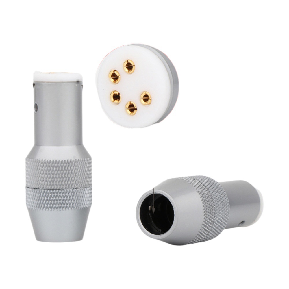 Monosaudio fonógrafo brazo asiento cabeza señal línea vinilo LP fonógrafo de cinco pines 5-Core plug pin Hembra DIN