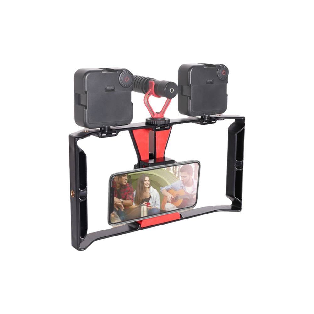 Teléfono móvil estabilizador de jaula de conejo MARCO DE TELÉFONO MÓVIL disparo de mano grabación de video corto anti-vibración soporte de teléfono móvil de mano