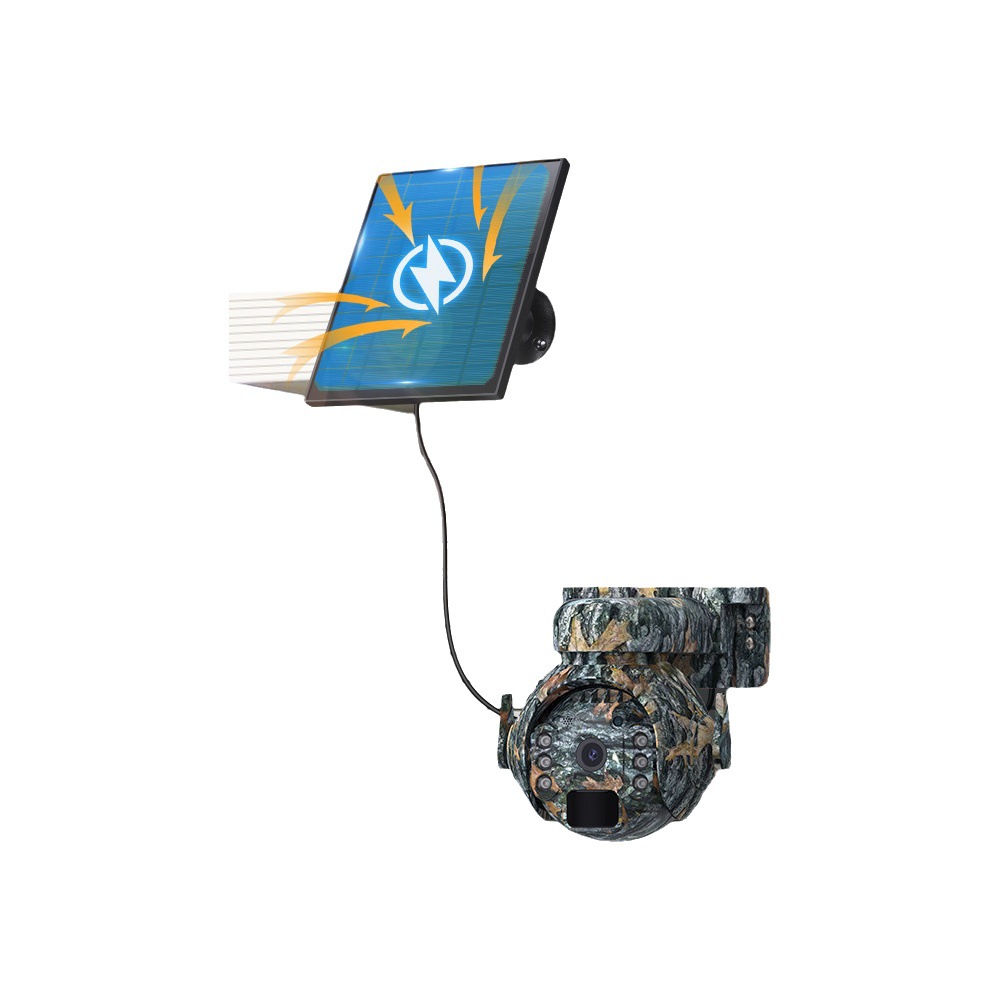 Amazon nueva cámara solar camuflaje al aire libre cámara de detección de animales 4G Monitor solar