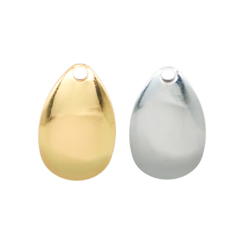 [100 Pack] Thunder Rana DIY Luya cebo modificación pieza negro hoyo compuesto lentejuelas Luya accesorios gota de agua pieza de ruido