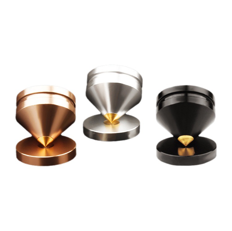 XUANYU Xuan trípode de audio estantería altavoz amortiguador pie uñas equipo de alta fidelidad amplificador máquina de disco amortiguador almohadilla de pie