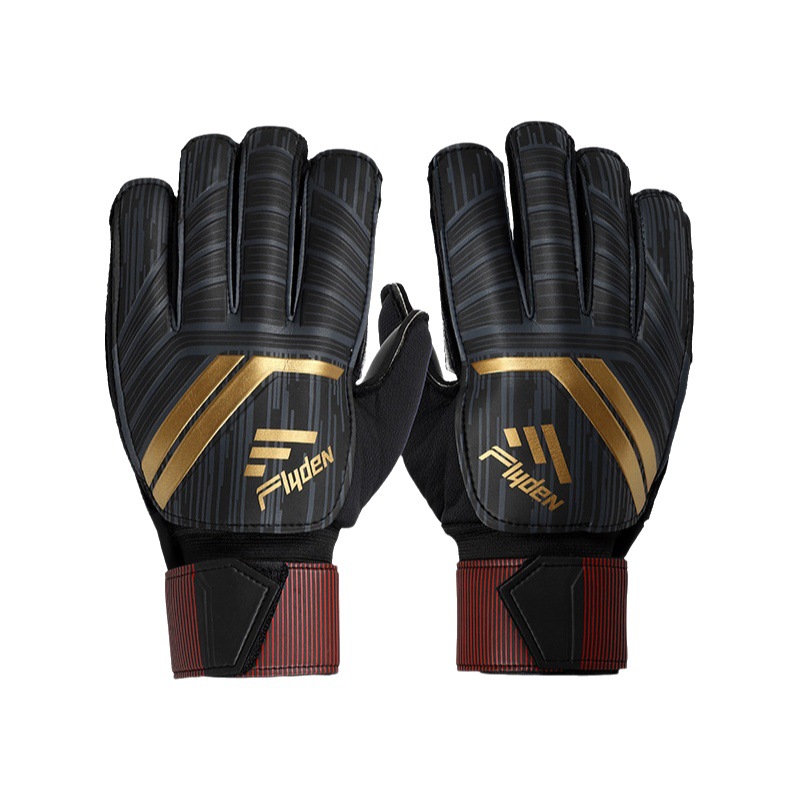 Feidun guantes de portero transfronterizo niños Escuela Primaria estudiante dedo guantes color resistente al desgaste Palma adulto competencia especial