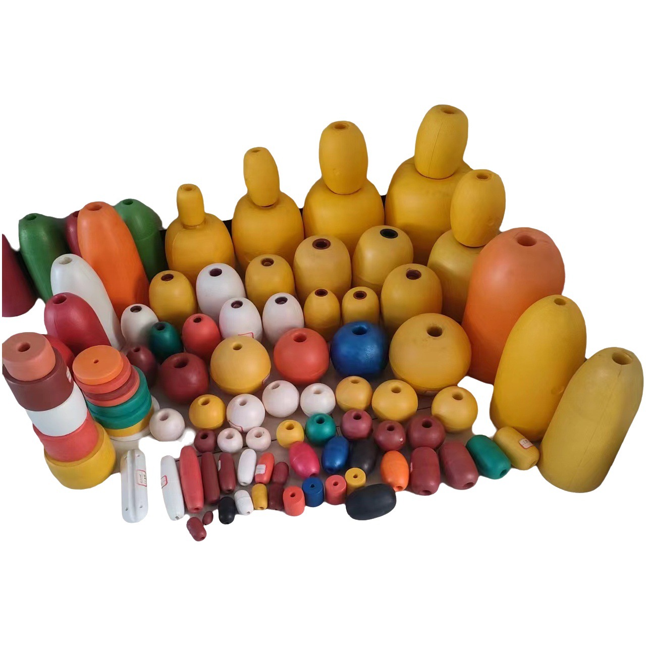 Float Pvc Foam Float Positioning Ball Floating Ball Round Buoy Breeding Marker Ball Oval
