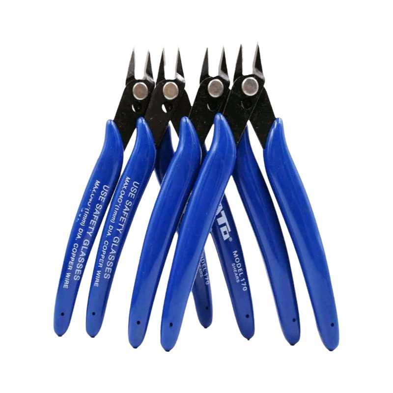 IVITC-170 Диагональные плоскогубцы, пластиковые водные мини-электронные кусачки ручной работы, модель DIY, кусачки Ruyi