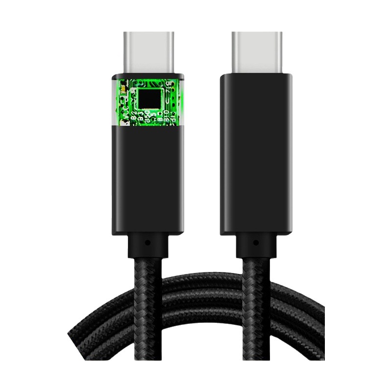 En stock pd cable de carga rápida 100W de doble cabeza tipo c cable de datos usb Android 20G transmisión 5a cable de carga pantalla de proyección