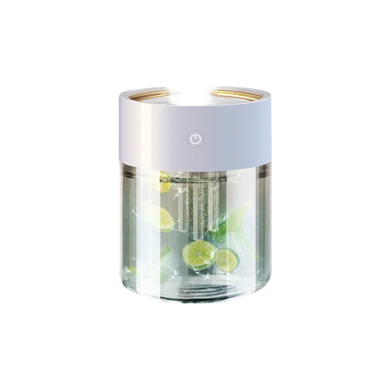 Dormitorio del hogar niebla humidificador USB Escritorio de oficina mudo atomización purificador aire coche portátil