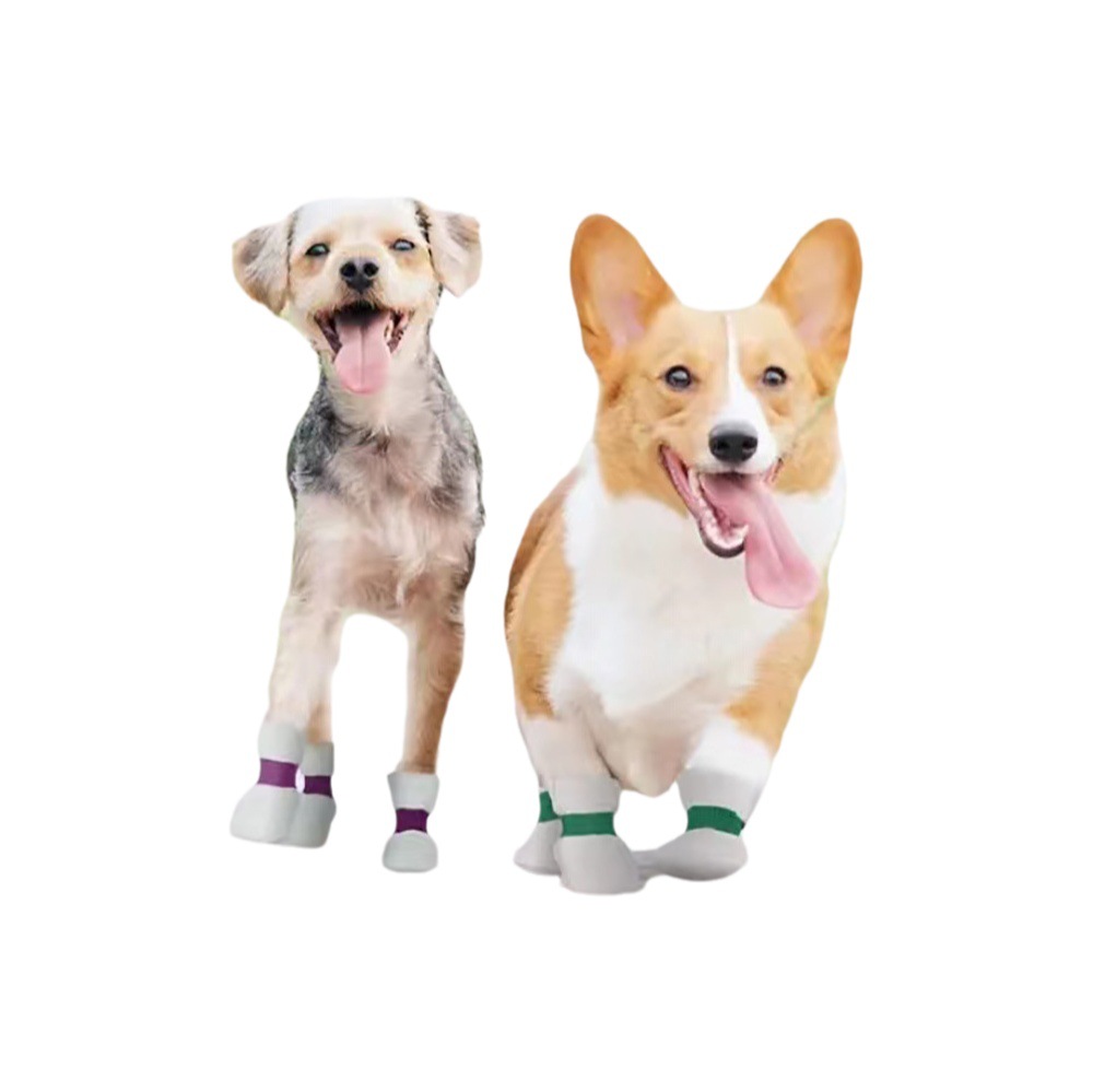 Cubierta de zapato para mascotas MAJIYAHE Cubierta de zapato de perro desechable cubierta de pie impermeable para mascotas cubierta de Zapato al aire libre;