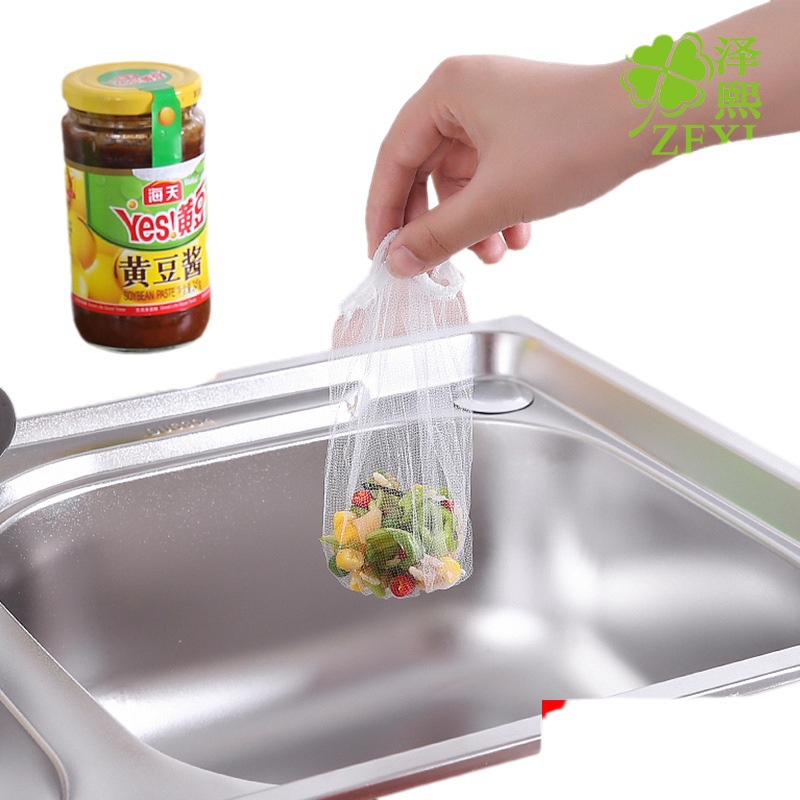 Y T8065 Filtro de fregadero 100 piezas Filtro de drenaje de residuos del fregadero Cubo de filtro de drenaje Filtro de filtro de drenaje de piso de cocina