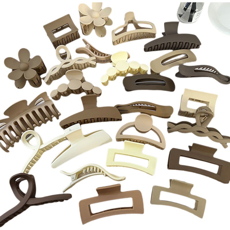 Pinza tipo tiburón extra grande de 13 cm, elegante y resistente