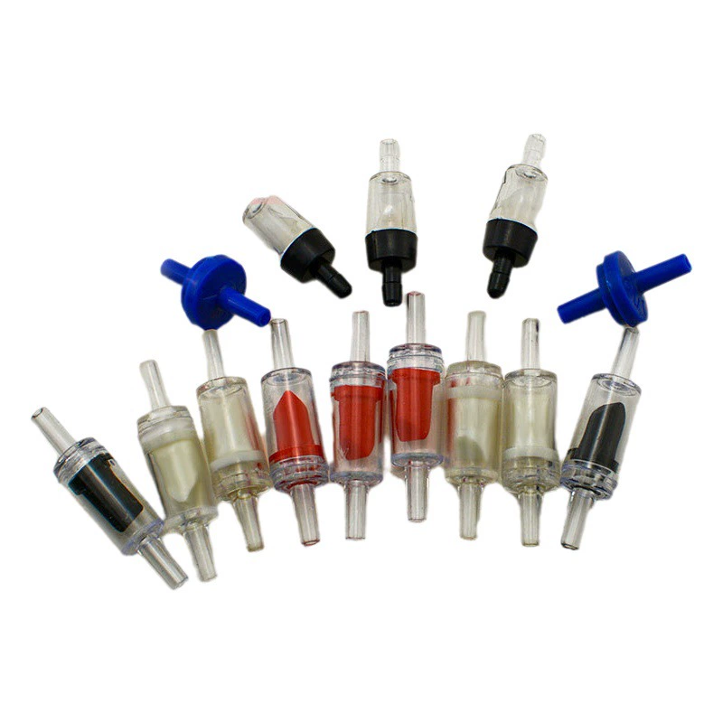 Обратный клапан воздушного насоса для аквариума Xingshunfa Обратный клапан кислородного насоса Пластиковый обратный клапан для предотвращения переполнения потока воды Обратный клапан