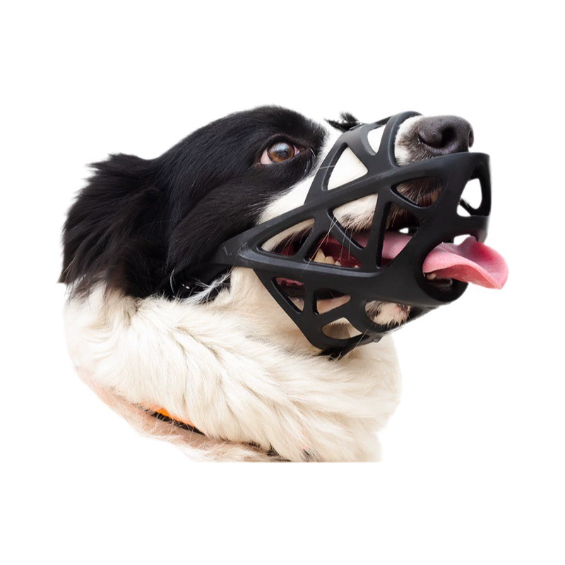 Намордник для собак против лизания, против укусов, против поедания Amazon поставляет дышащую регулируемую отражающую питьевую воду намордник для собак