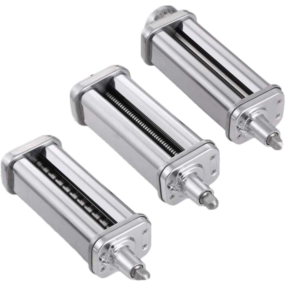 KitchenAid/Kai dinyi chef máquina salchicha de carne accesorios universales KA superficie presionando tres piezas herramienta de molienda de carne