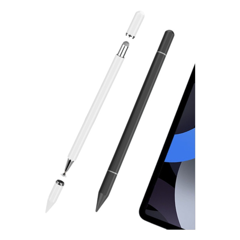 Aplicable a la pluma capacitiva magnética del lado del iPad Apple Android tableta del teléfono móvil lápiz táctil universal de dos cabezas