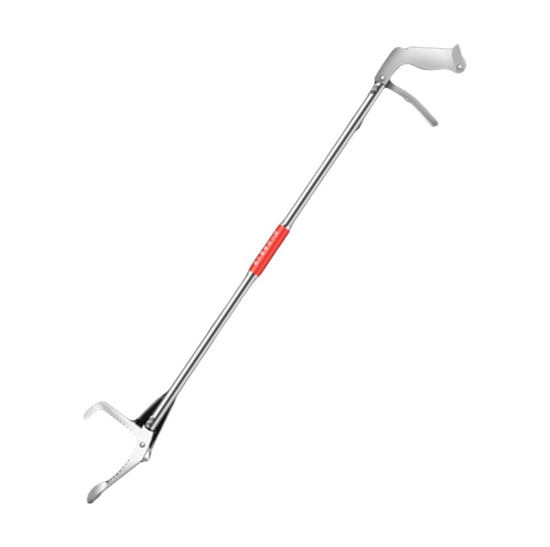 Venta al por mayor de acero inoxidable engrosado multi-funcional Angue clip Loach cangrejo clip plegable antideslizante alargado saneamiento clip de basura